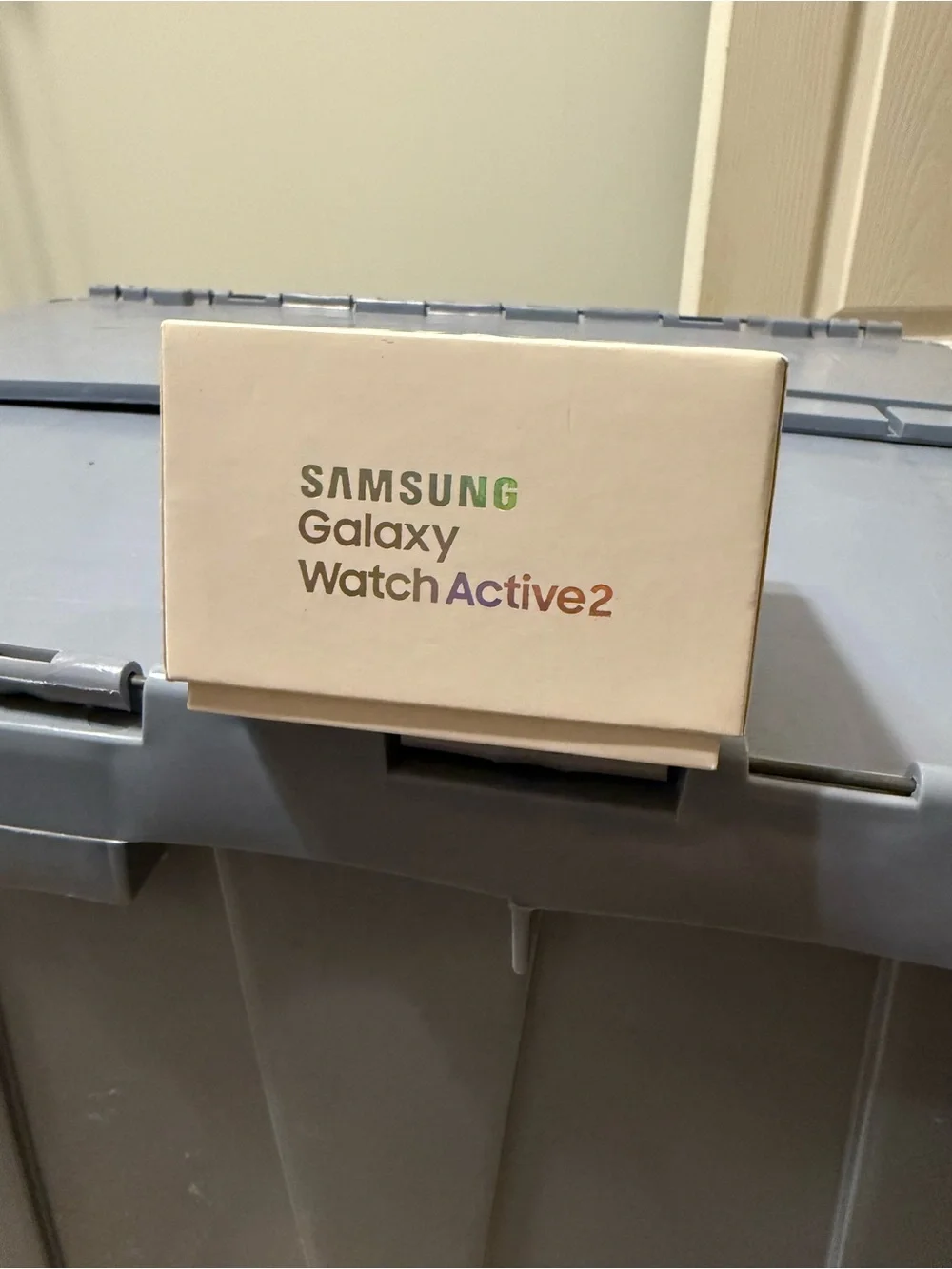 Samsung Galaxy Watch Active2 - Lavender Band with Silver Case